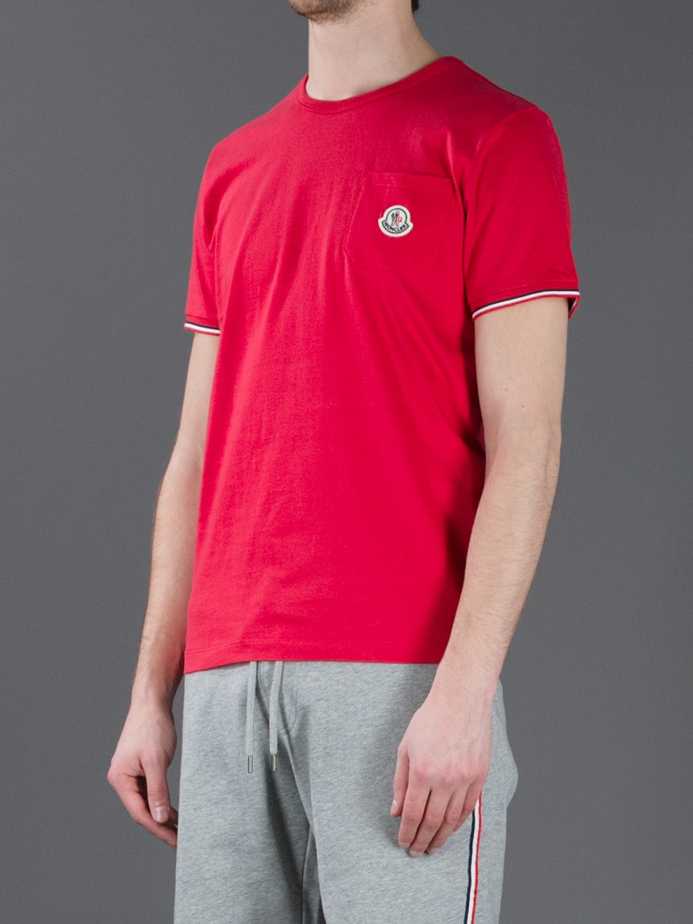 moncler red t shirt moncler red t shirt
