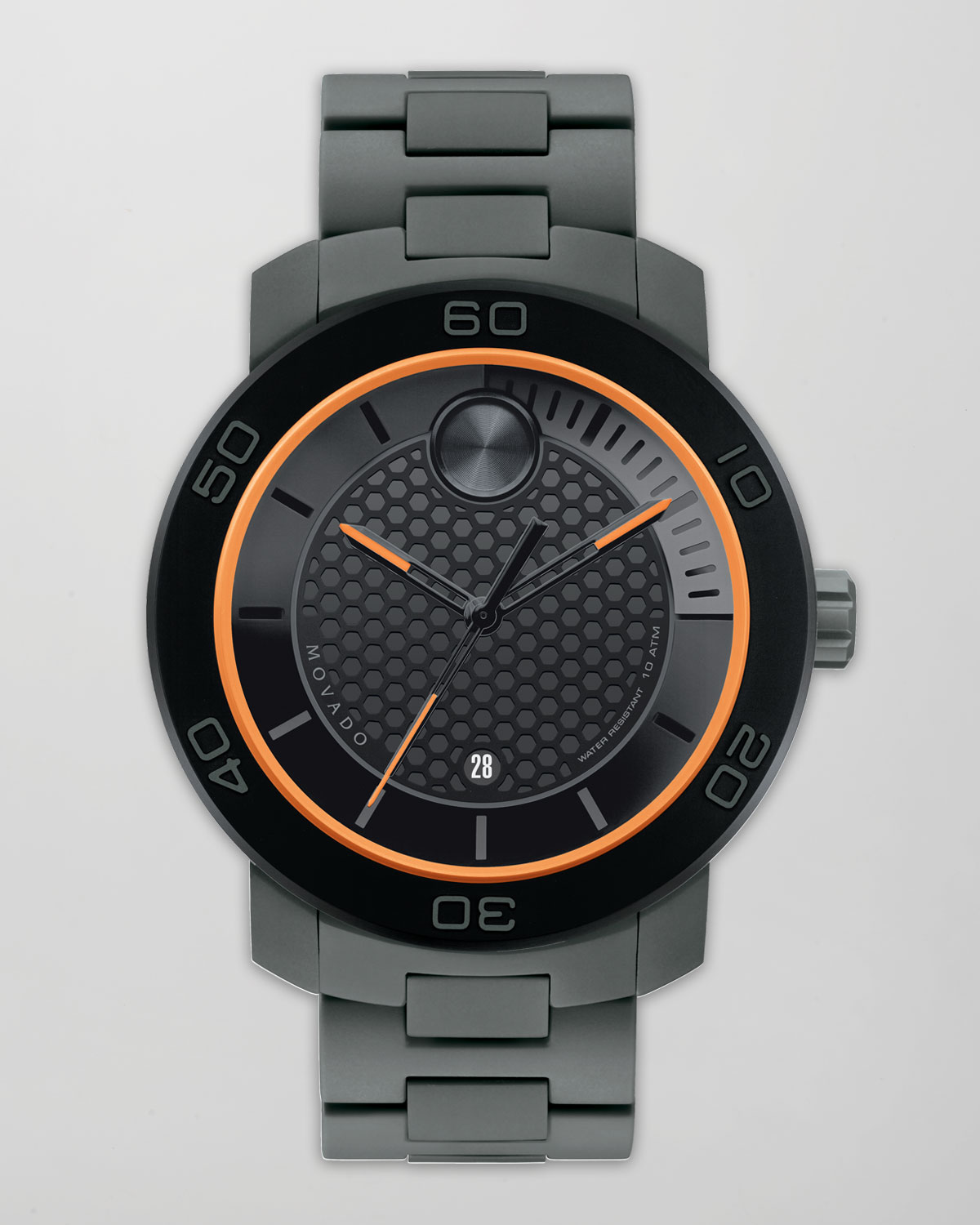 movado titanium men's watch