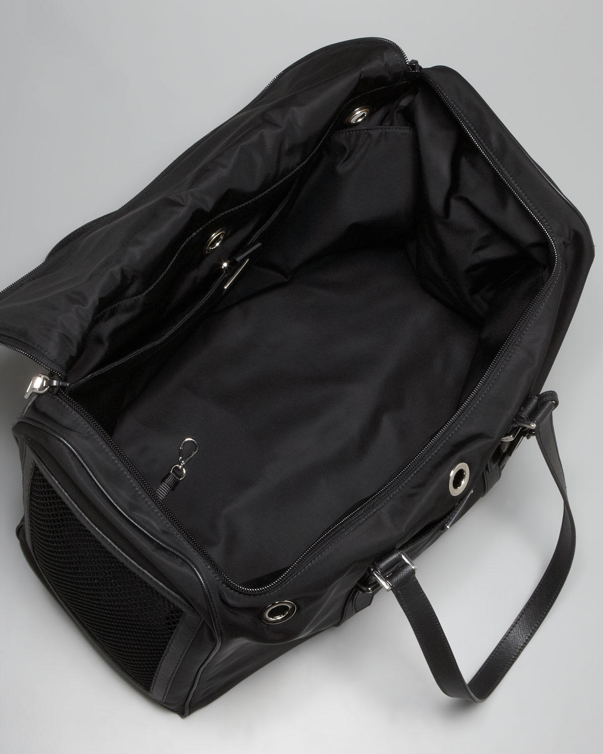 Prada Nylon Dog Carrier in Black for Men | Lyst  