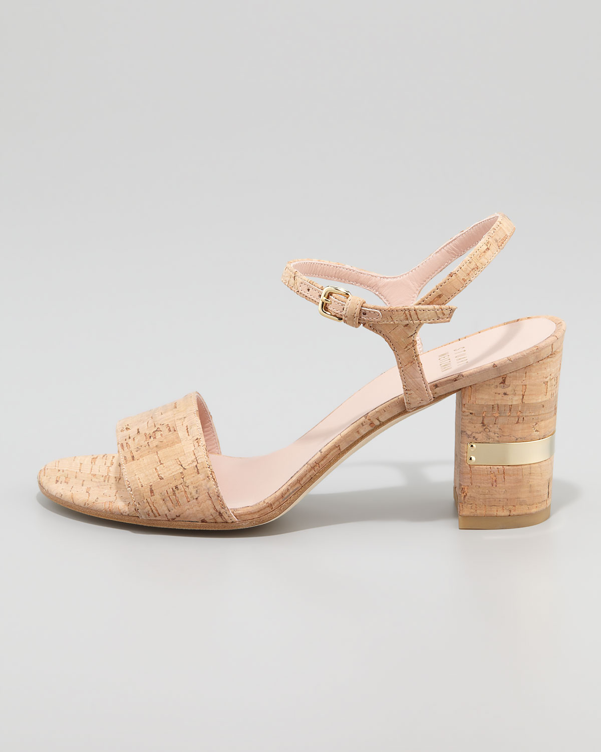 stuart weitzman cork heels