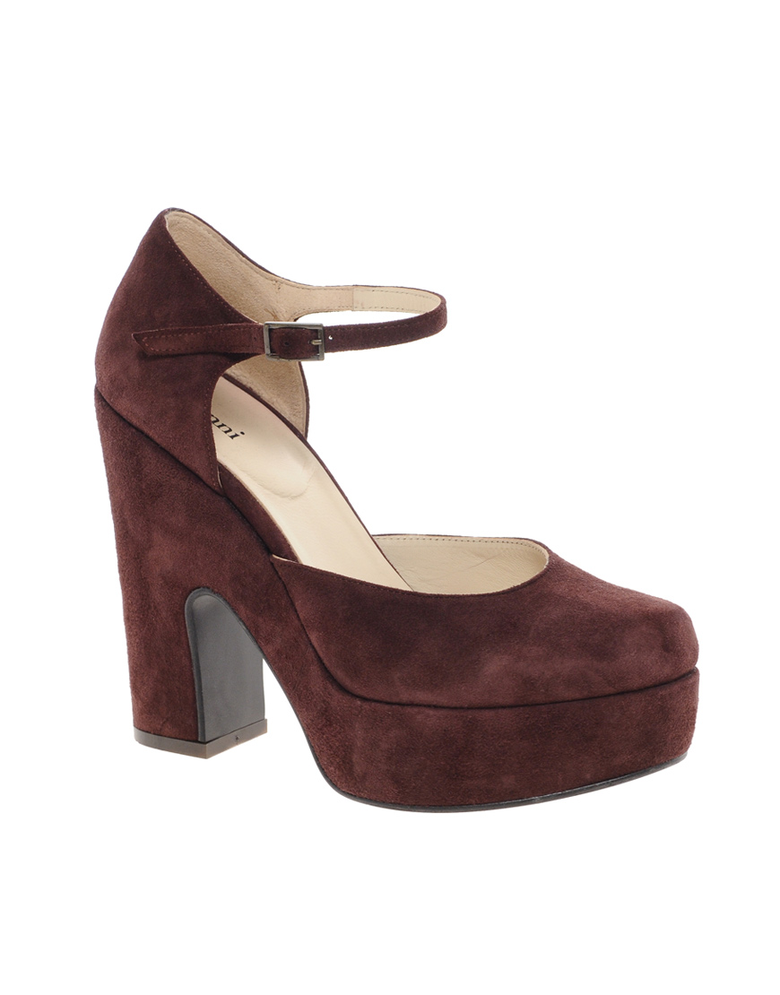 Ganni Bambi Platform 70s Shoes in 