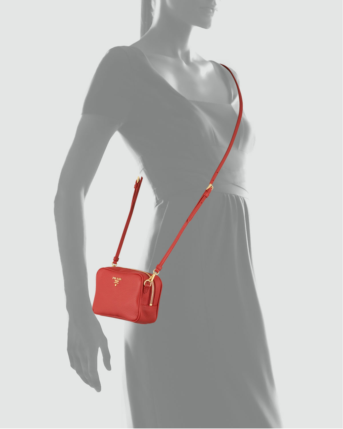 Prada Mini Zip Crossbody Bag Literacy Basics