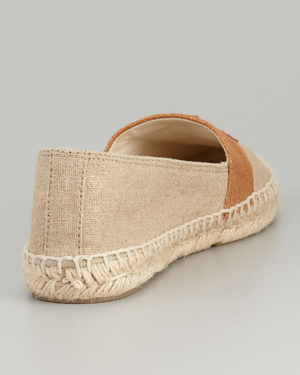 tory burch weston flat espadrille canvas