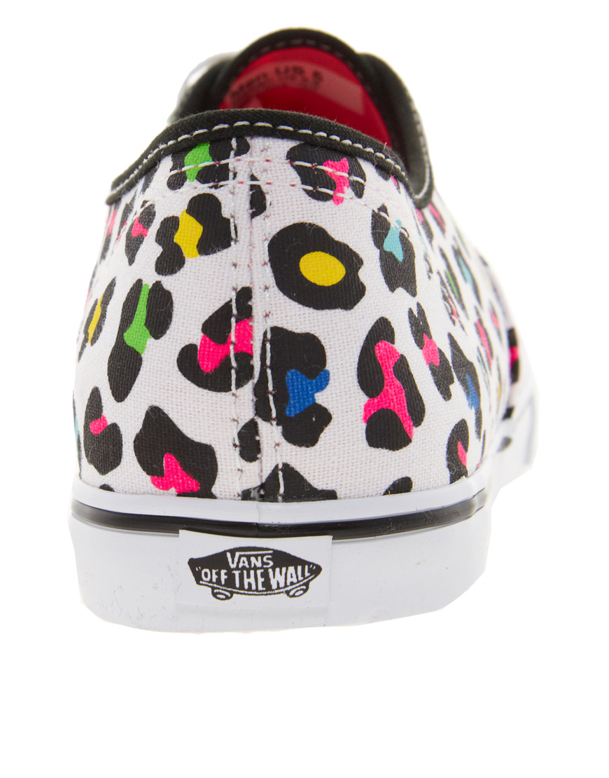 vans authentic lo pro neon pink