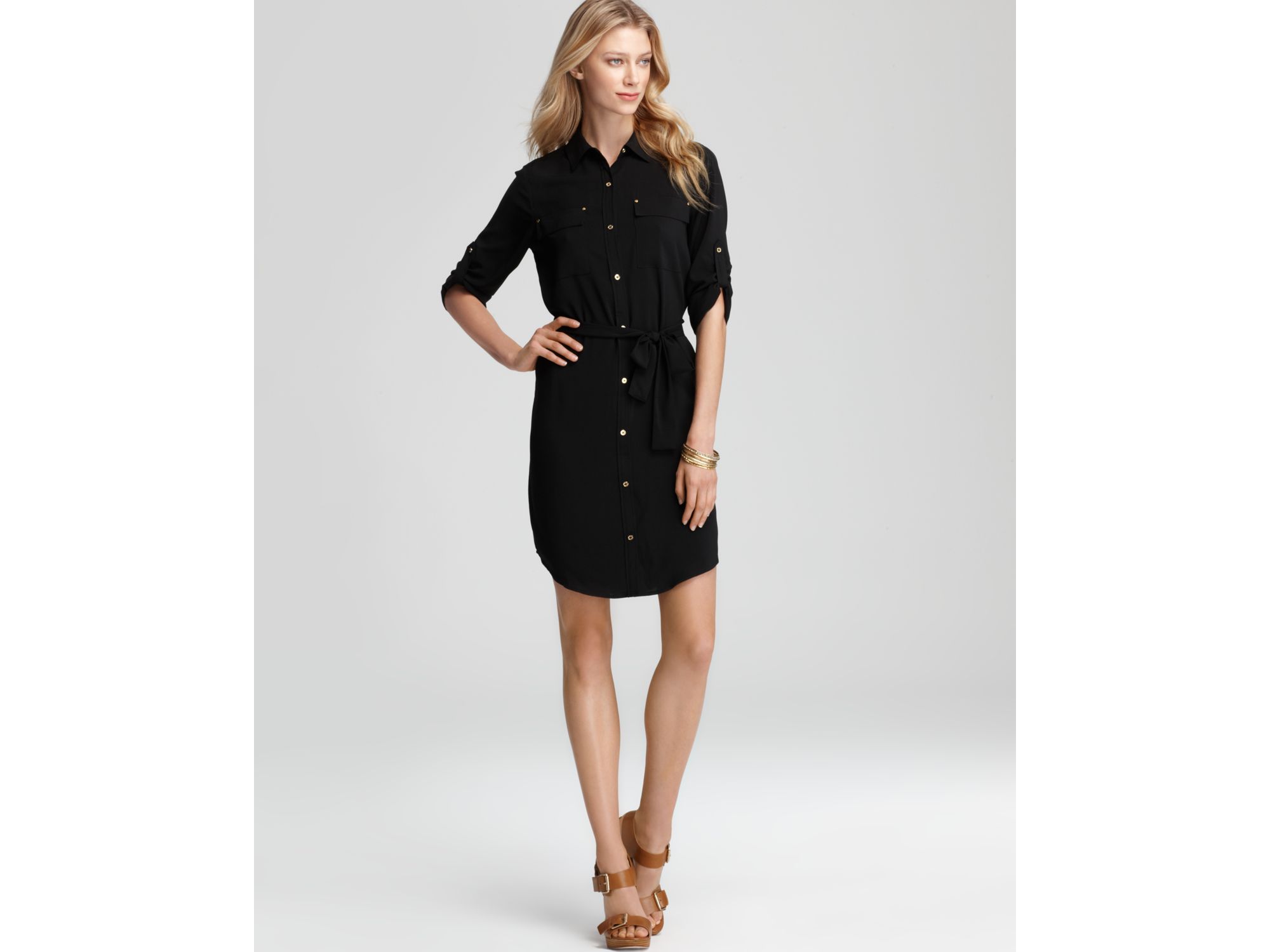 shirt dress calvin klein