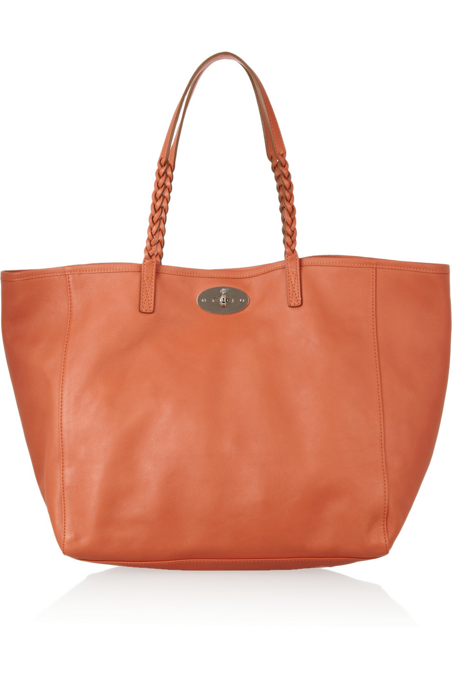 Mulberry Dorset Medium Leather Tote in Orange Lyst