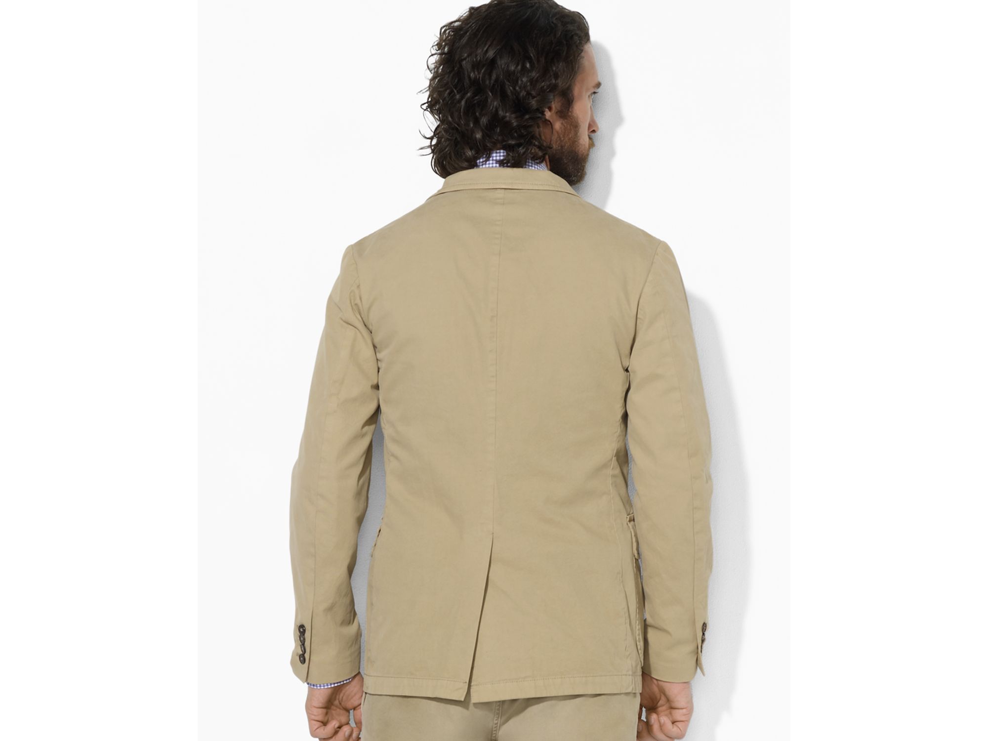 Ralph Lauren Polo Langley Chino Sport Coat in Natural for Men - Lyst