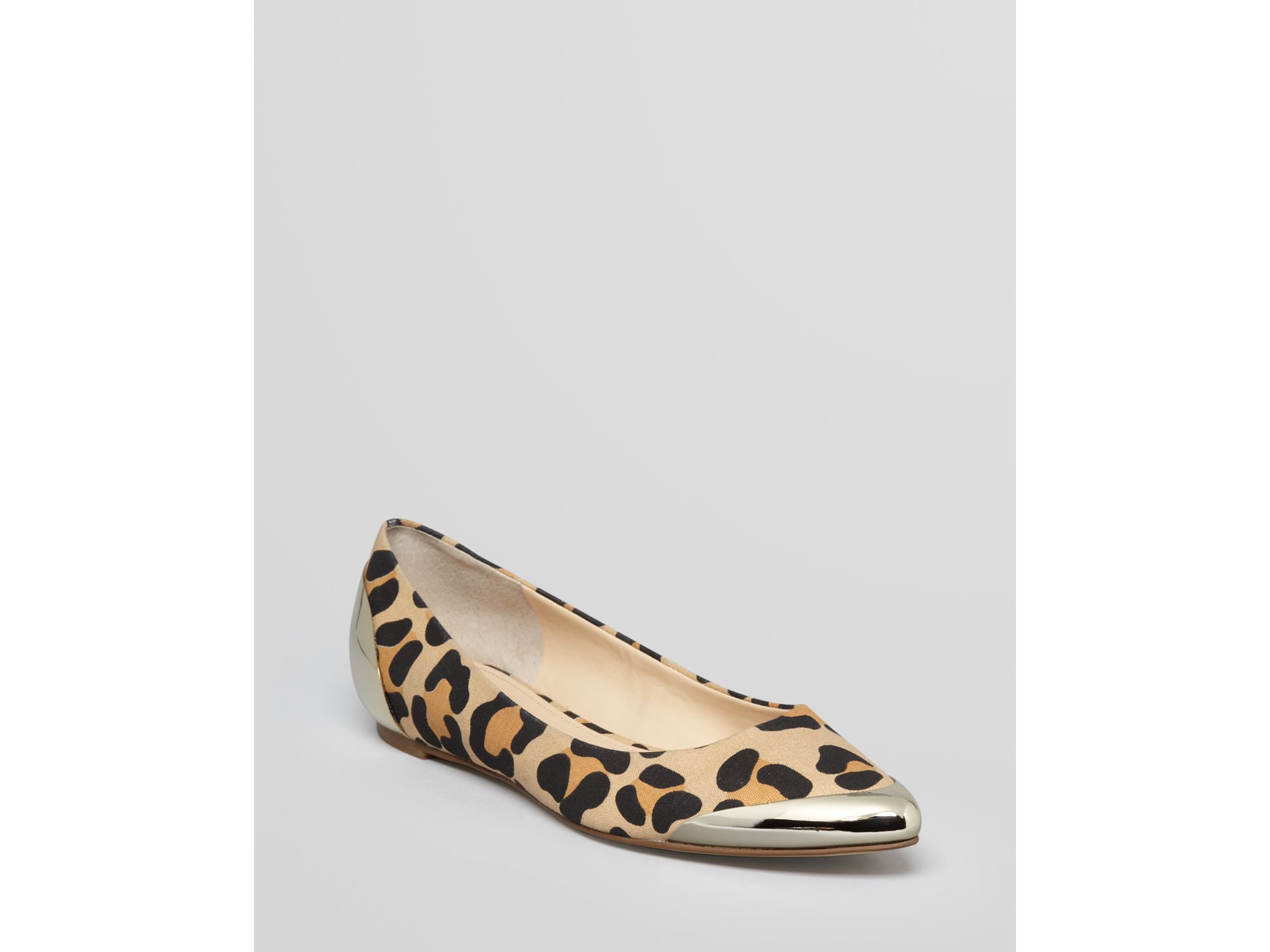 enzo angiolini leopard flats