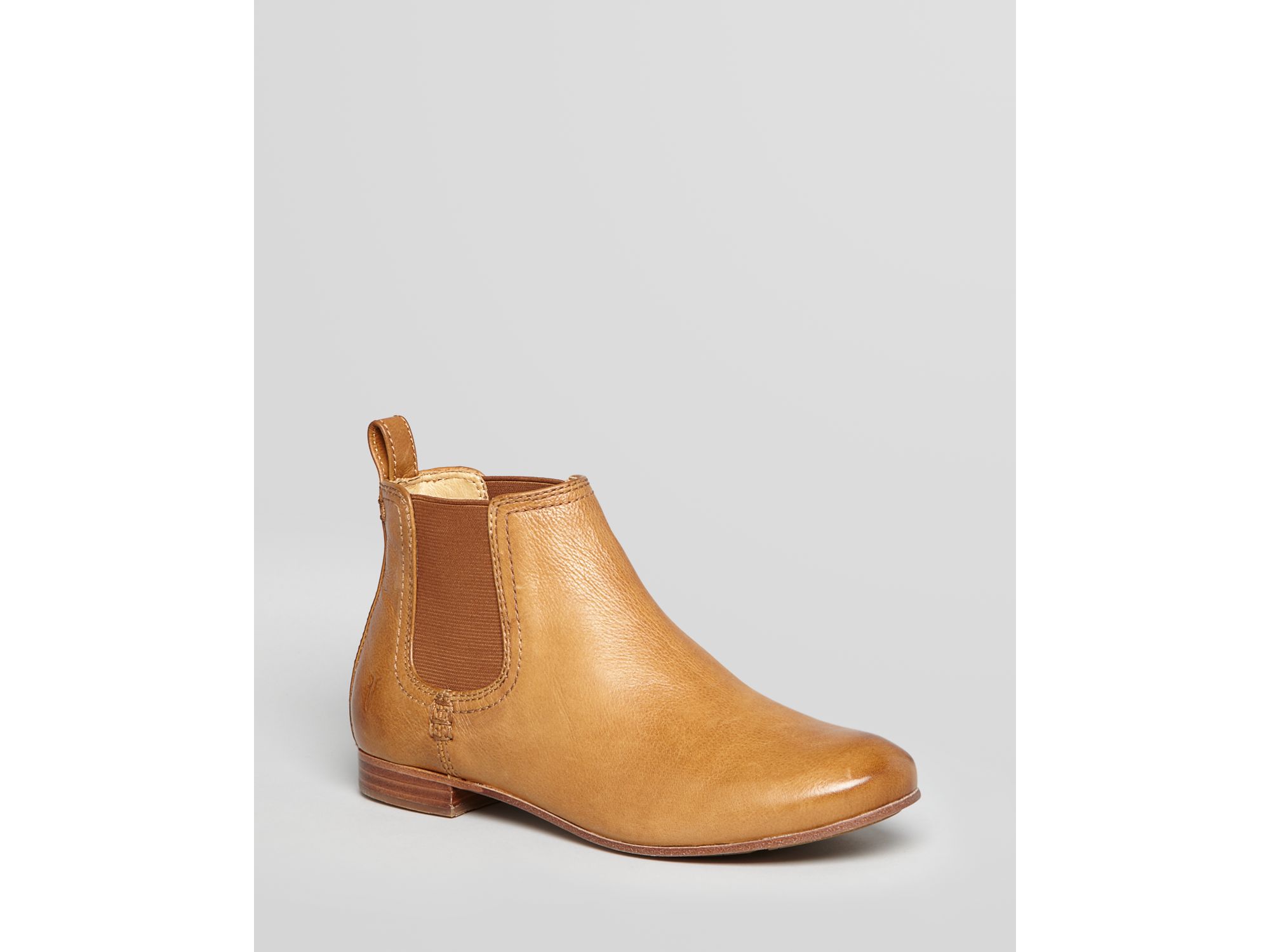 frye flat booties