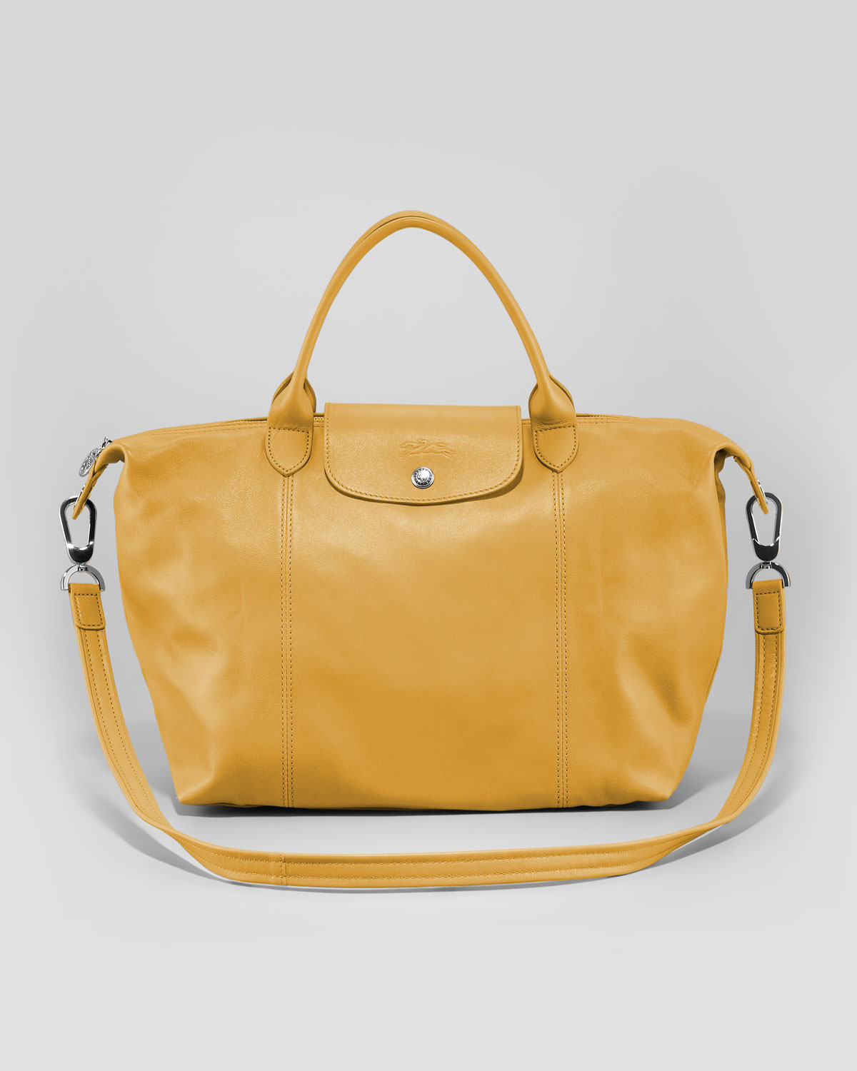 Longchamp Medium Tote Bag in Yellow - Lyst