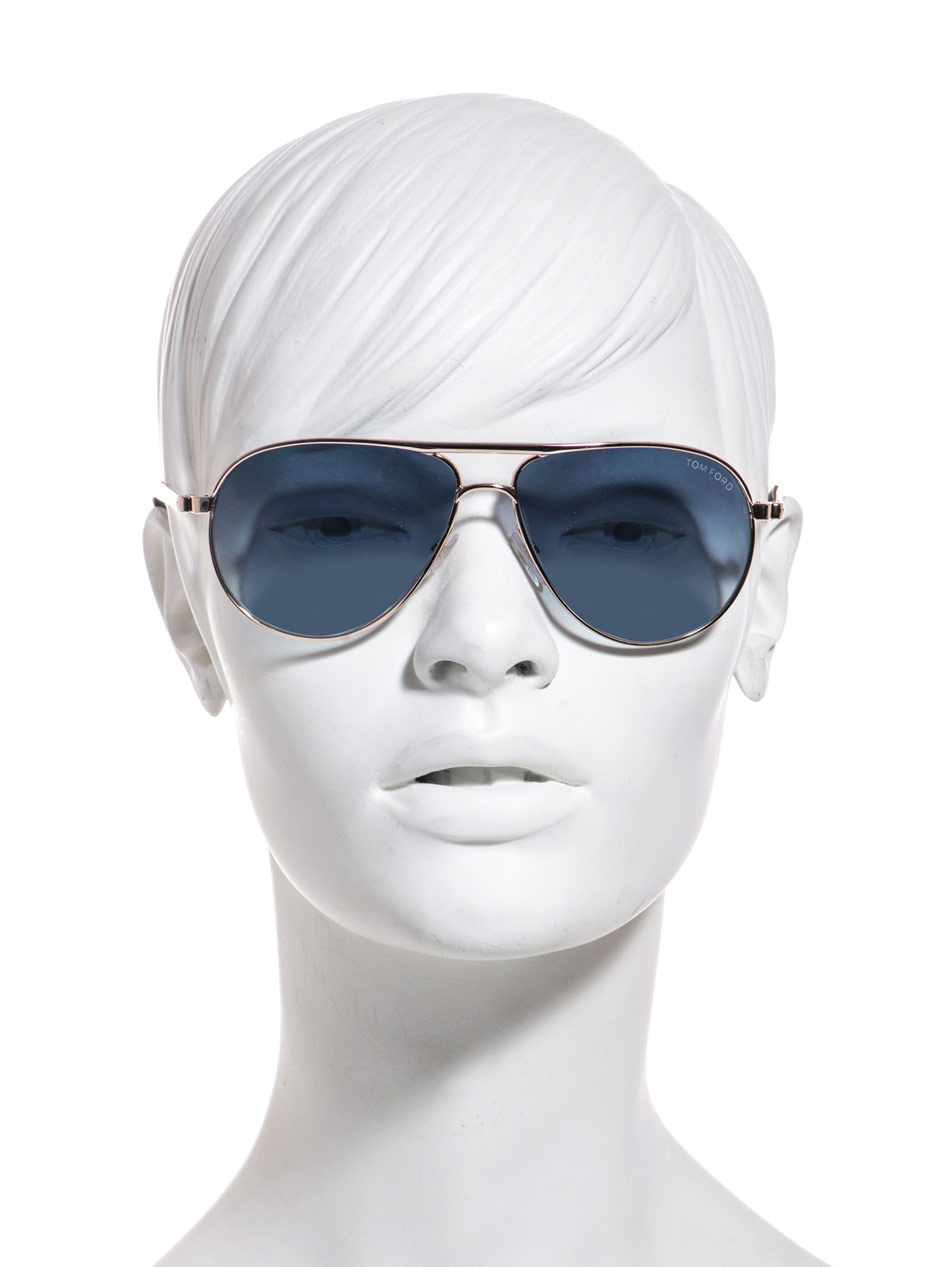 Tom Ford Marko Aviator Sunglasses in Metallic for Men | Lyst