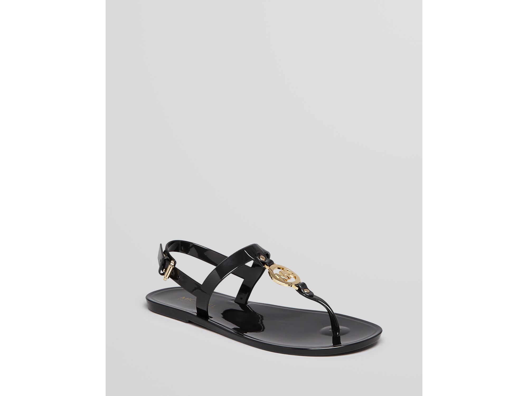 mk jelly thong sandals