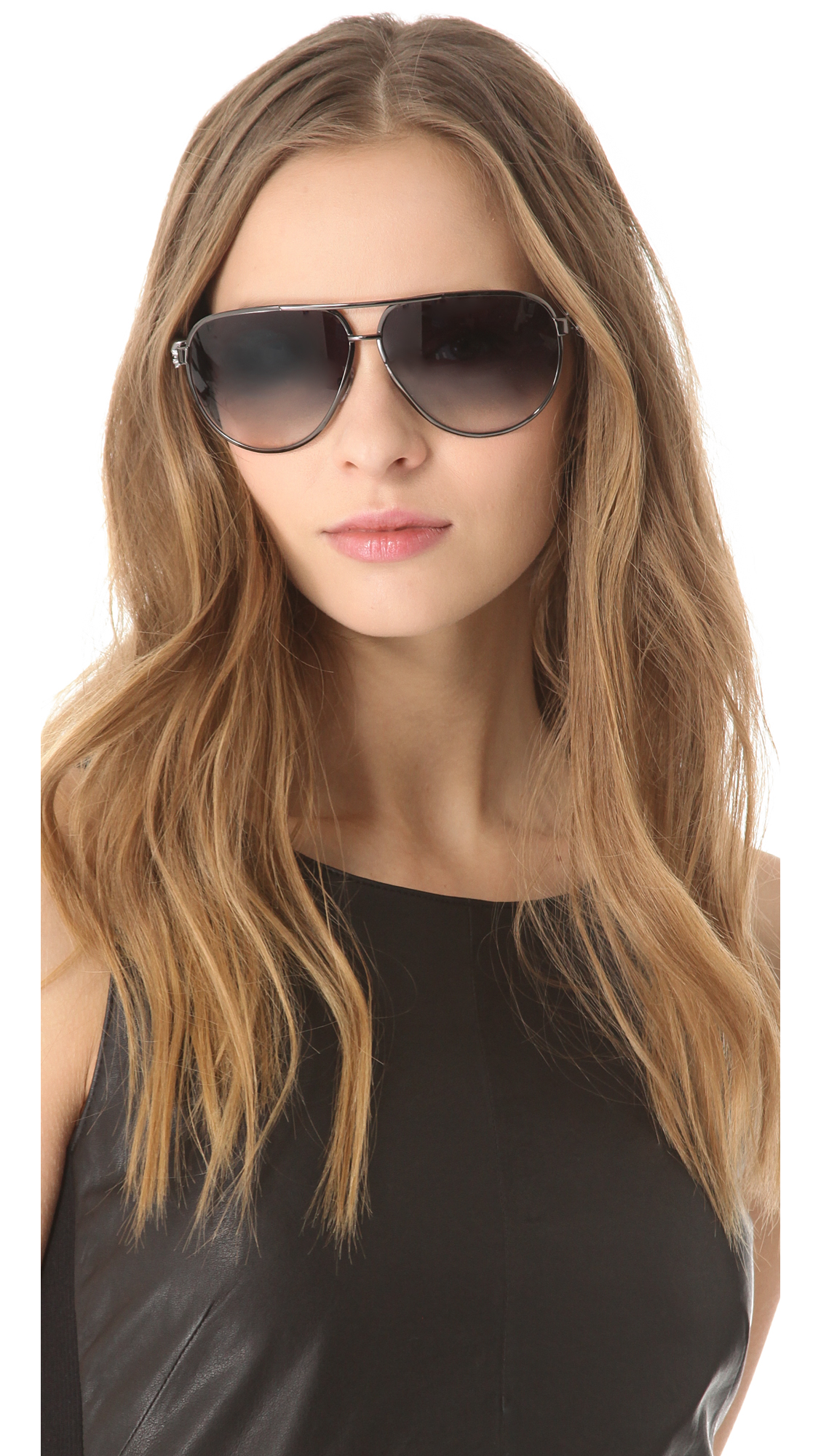 alexander mcqueen aviator sunglasses