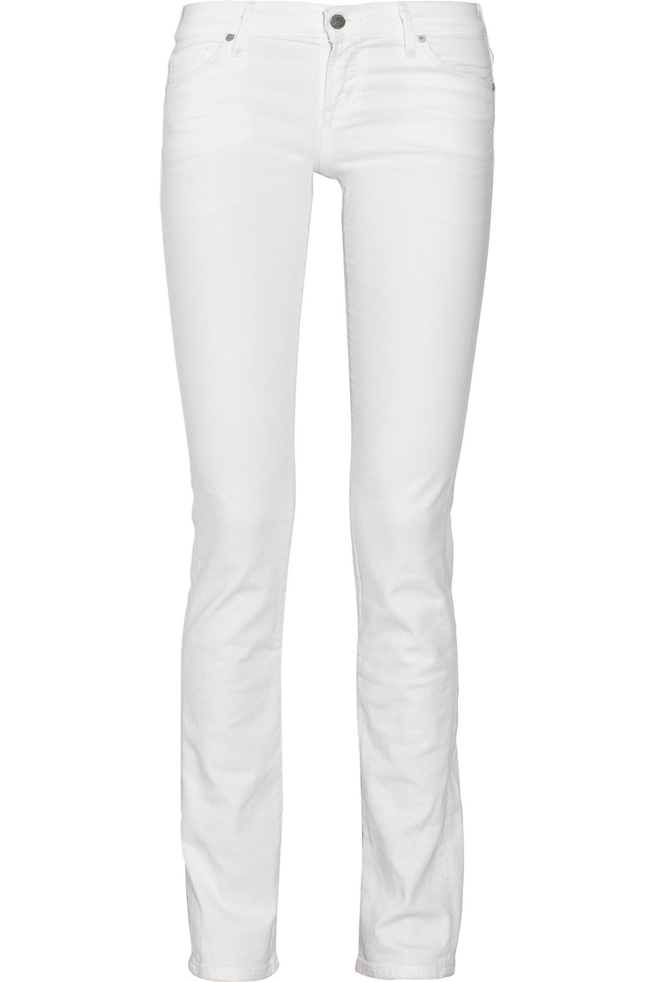 Citizens of Humanity Ava Low-rise Straight-leg Jeans in White