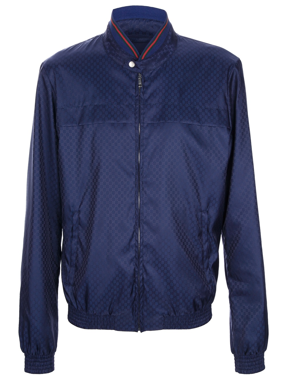 Gucci Checked Sports Jacket in Blue for Men Lyst