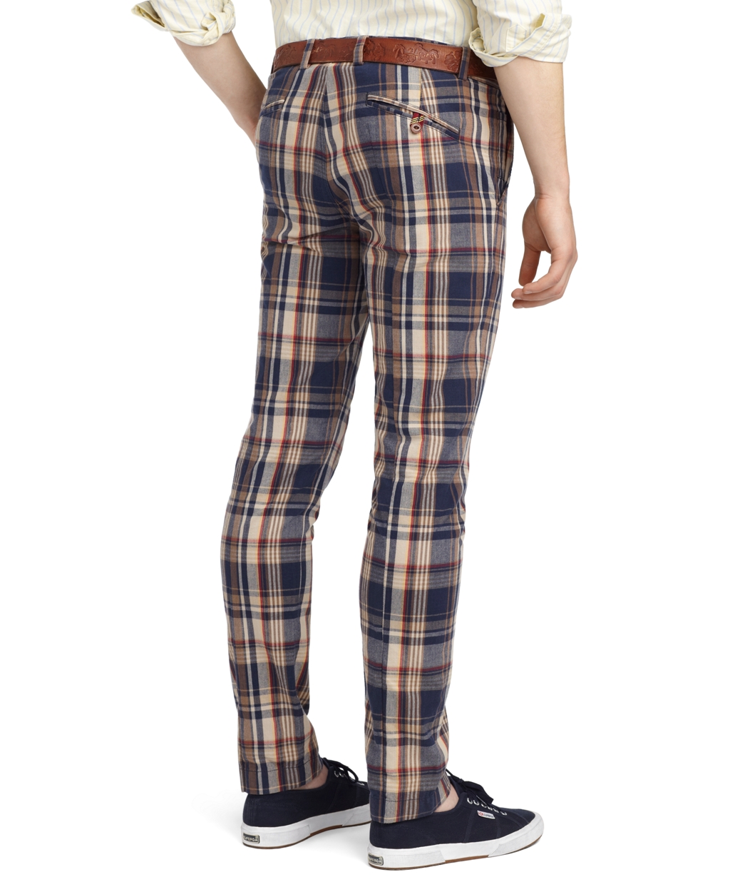 brooks brothers plaid pants