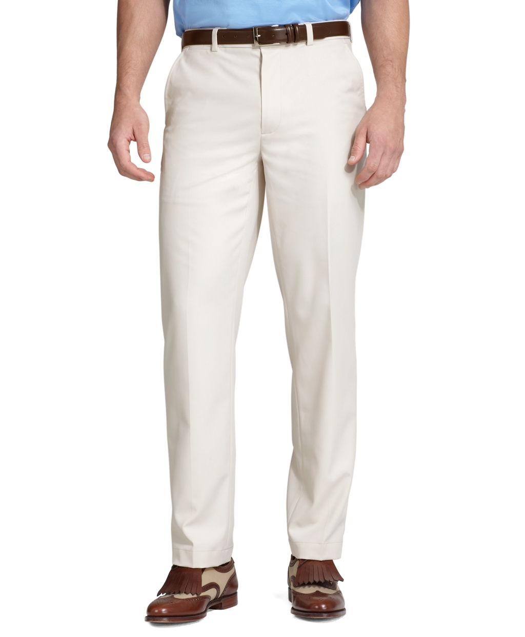 Lyst - Brooks Brothers St Andrews Links Plain-Front Golf Pants in ...