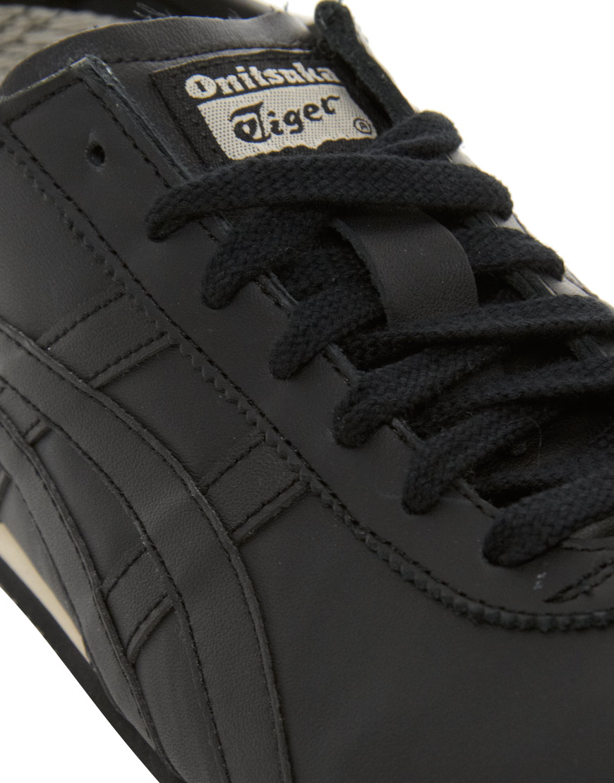 onitsuka tiger leather sneakers