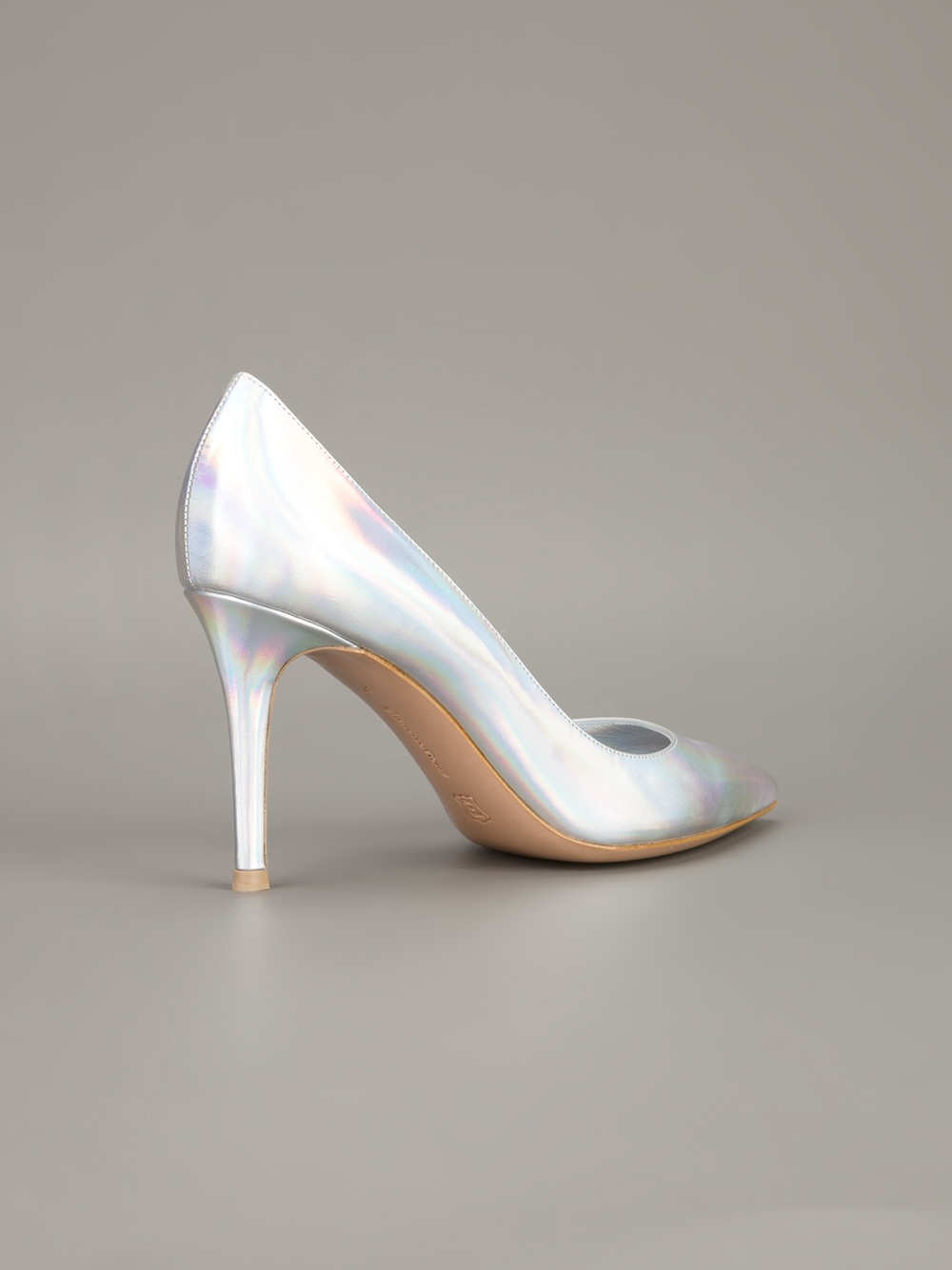 iridescent court shoes
