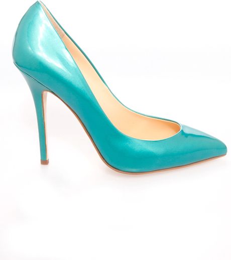 Giuseppe Zanotti Turquoise Pointed Heel Pumps in Blue (turquoise) | Lyst