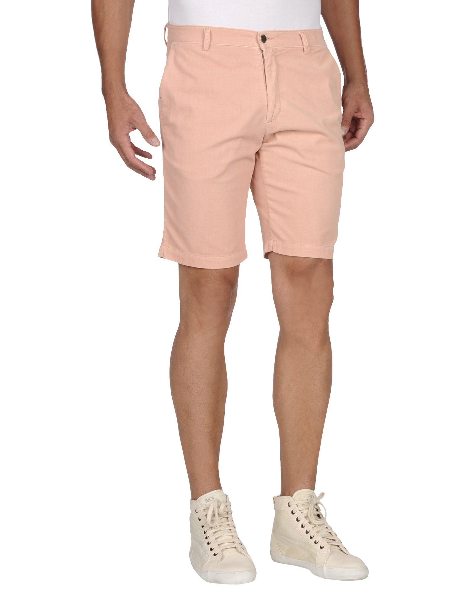 Massimo Alba Bermuda Shorts in Salmon Pink (Pink) for Men - Lyst