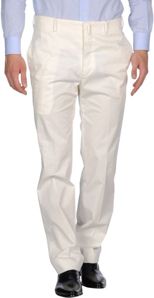 Z Zegna Dress Pants in White for Men | Lyst