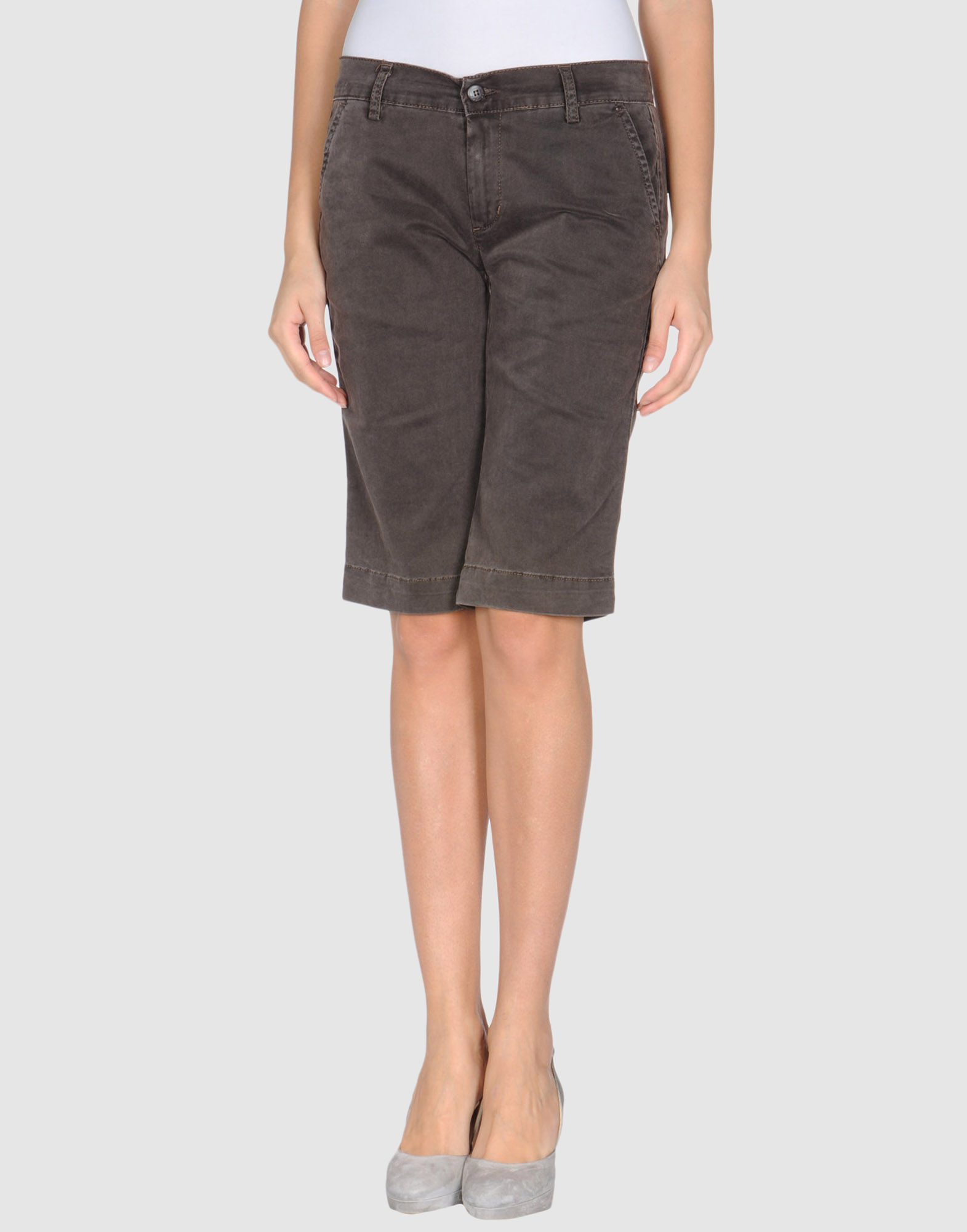 Lyst 40Weft Bermuda Shorts in Brown
