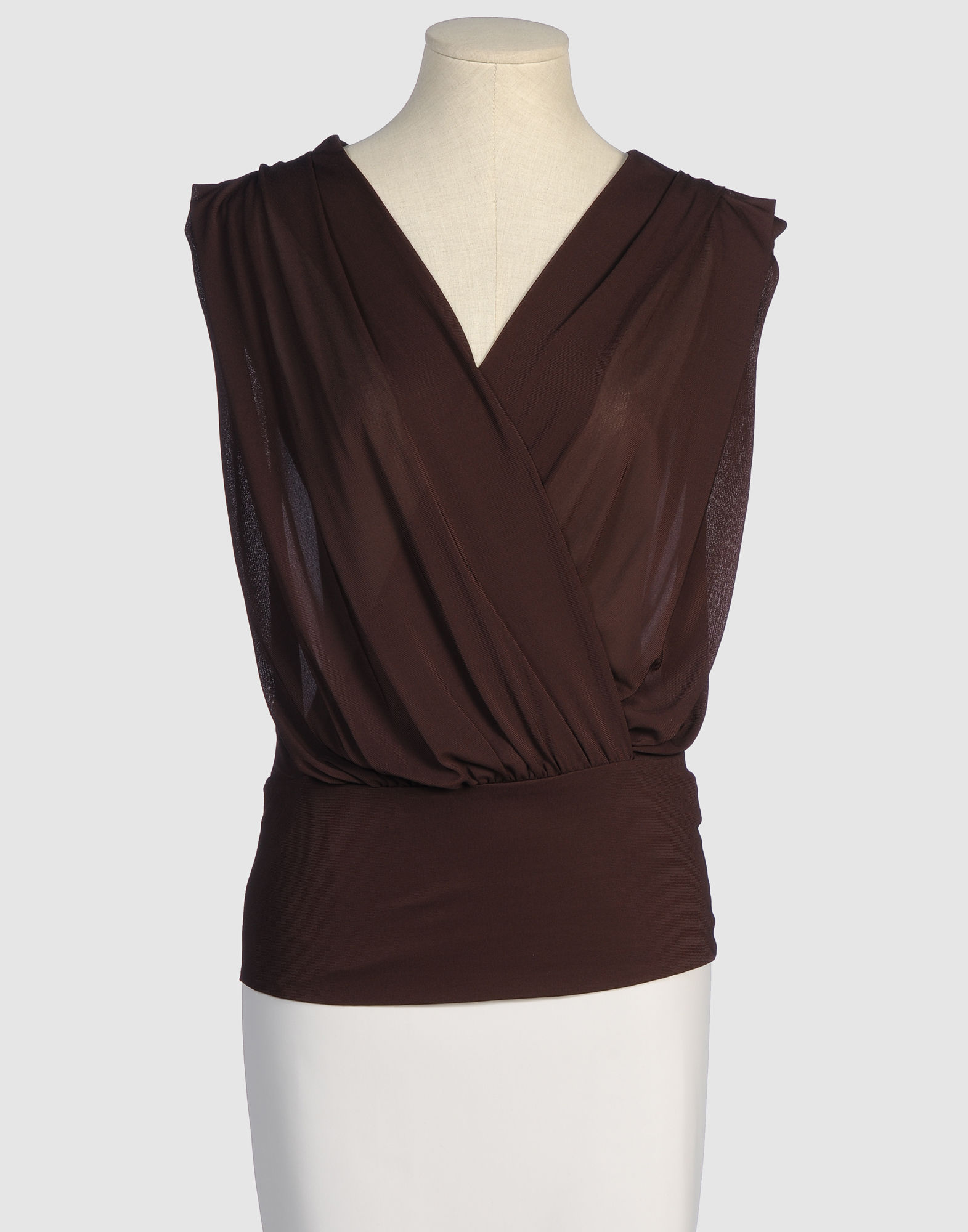 rachel roy dark brown tops product 1 6477135 306175856