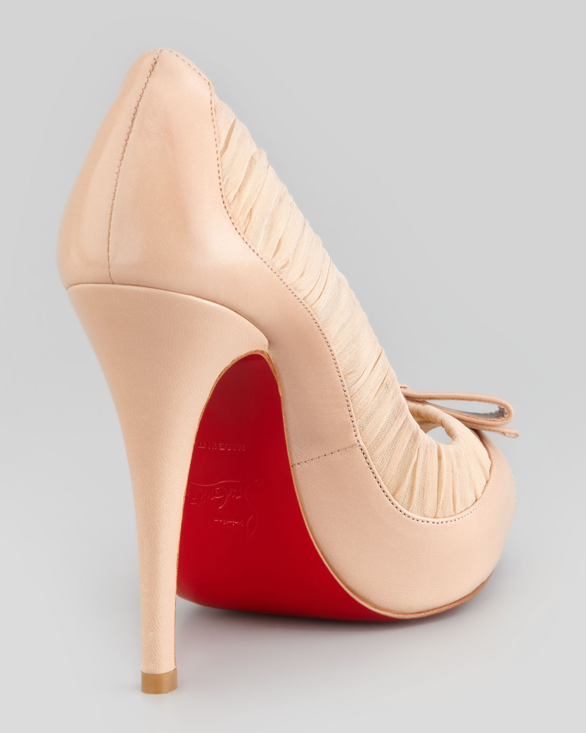 Christian Louboutin launches new color-match heels that 