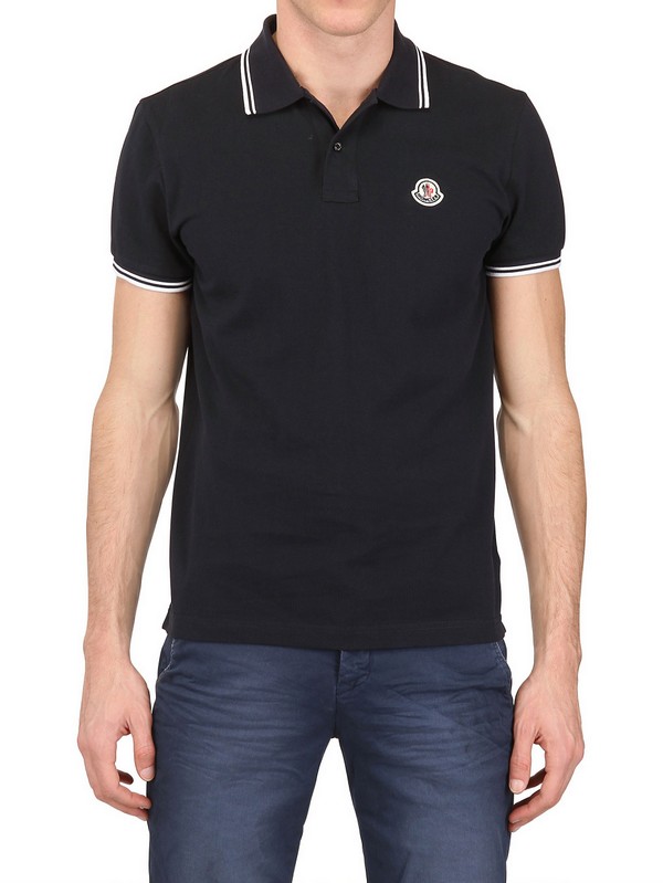 moncler polo navy blue