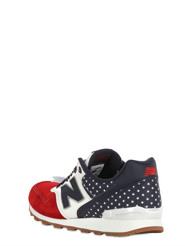 new balance red white and blue