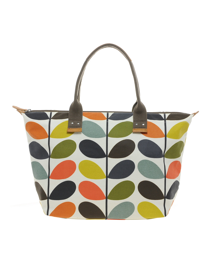 Orla Kiely Easy Zip Tote Etc Shopper - Lyst