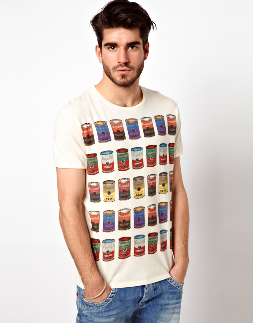 Pepe Jeans Andy Warhol Tshirt Multi Campbells Soup Print in White for Men -  Lyst
