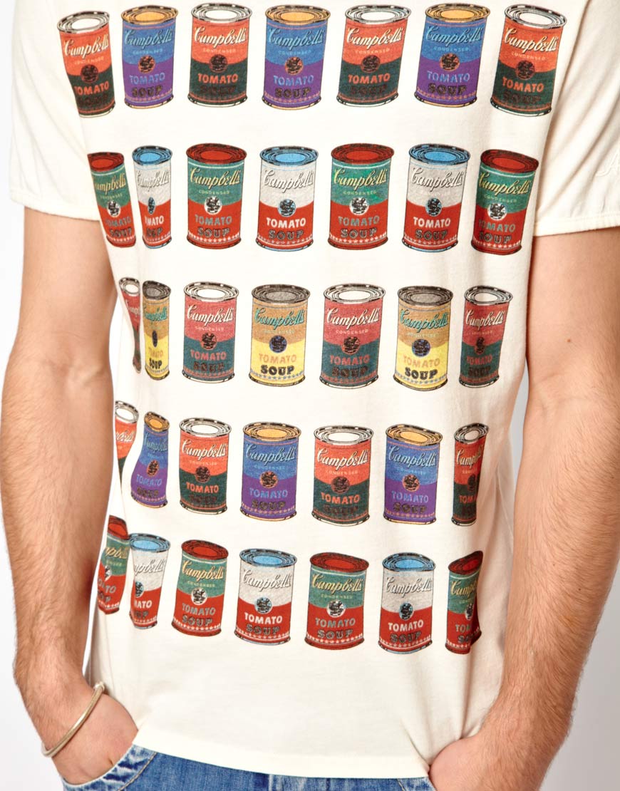 Pepe Jeans Andy Warhol Tshirt Multi Campbells Soup Print in White for Men |  Lyst Canada