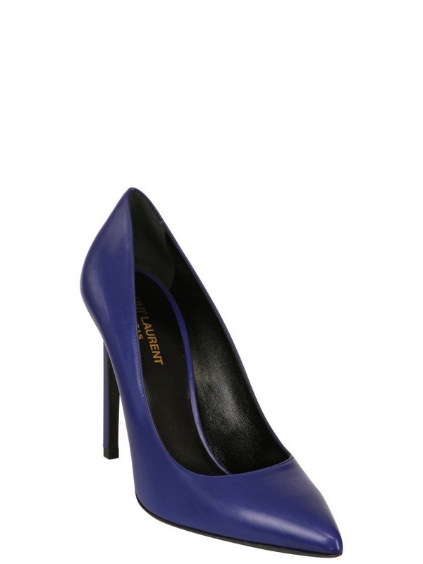 saint laurent blue heels