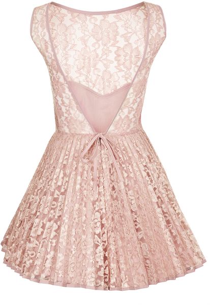 Topshop Vicky Dress By Jones and Jones in Pink | Lyst