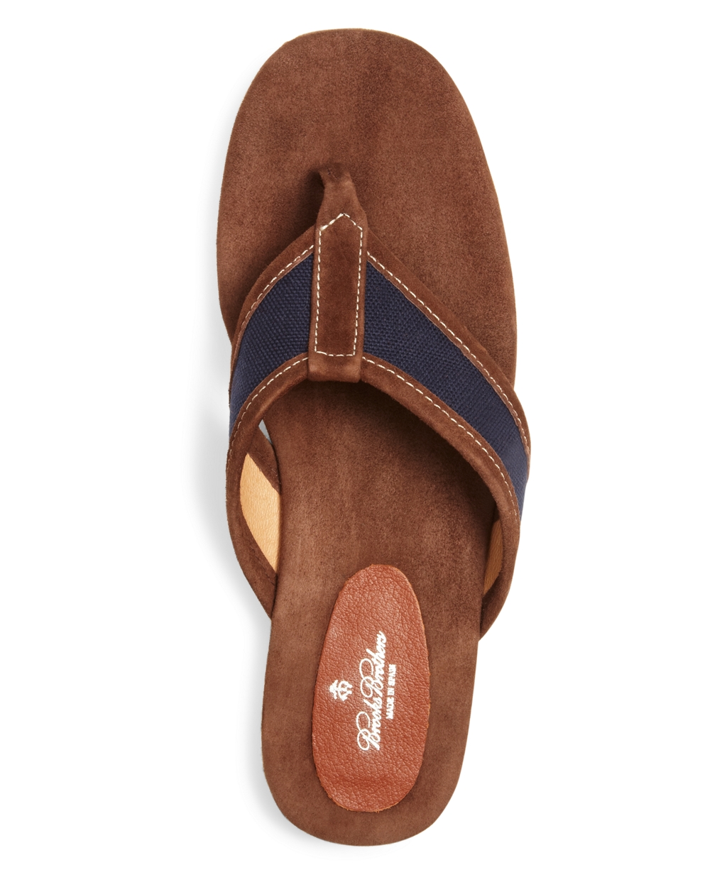 brooks brothers flip flops