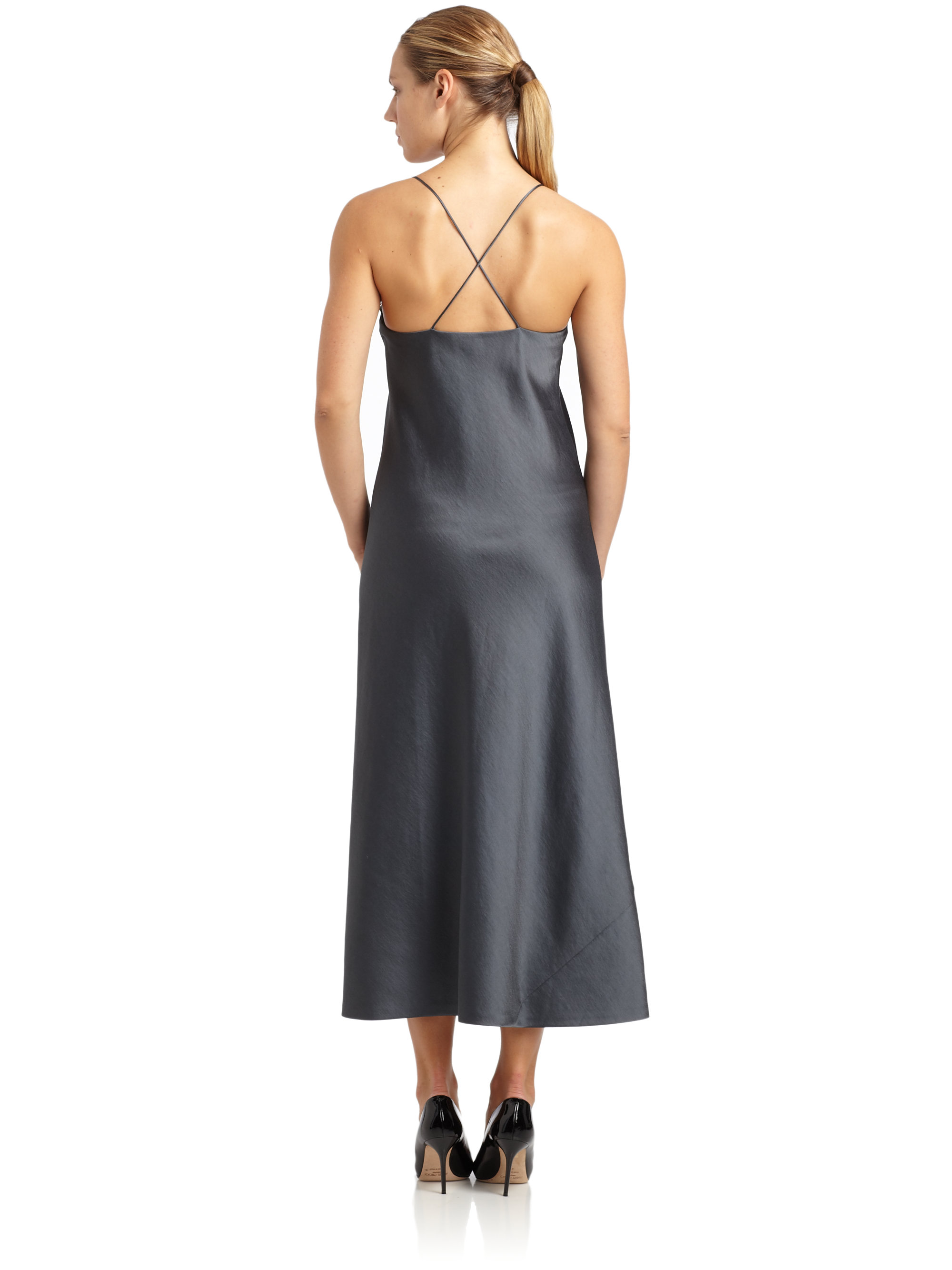 calvin klein spaghetti strap dress