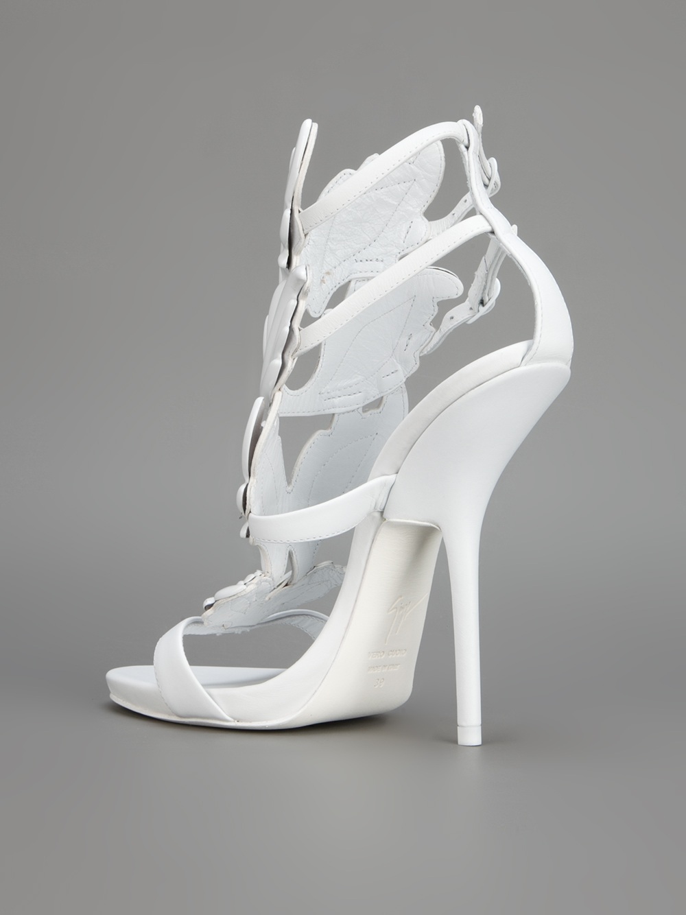 panel skab tapet Giuseppe Zanotti 'Cruel Summer' Sandals in White | Lyst
