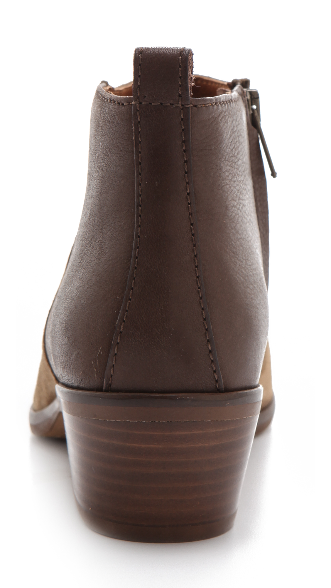 short low heel ankle boots