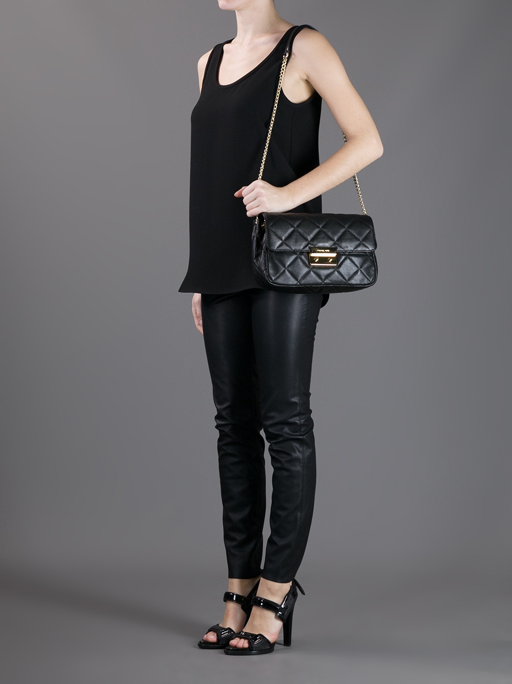 michael kors sloan black