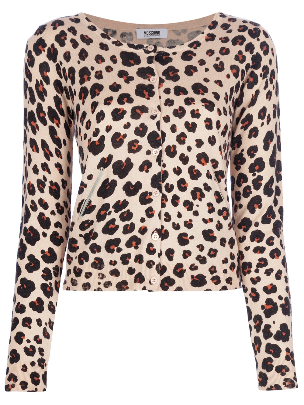 animal print cardigans