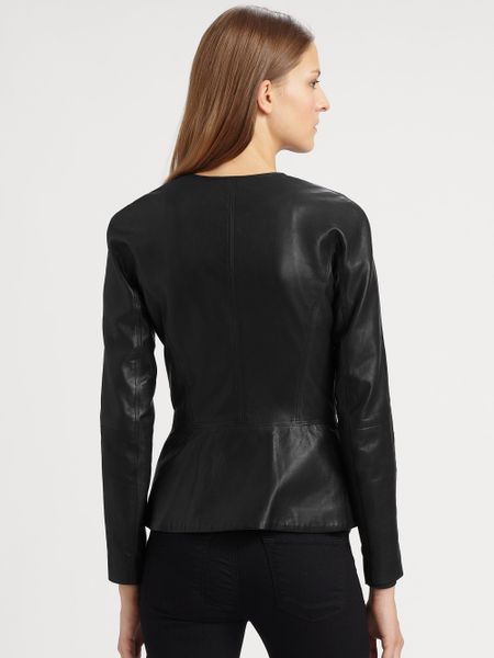 Theory ford leather jacket #8