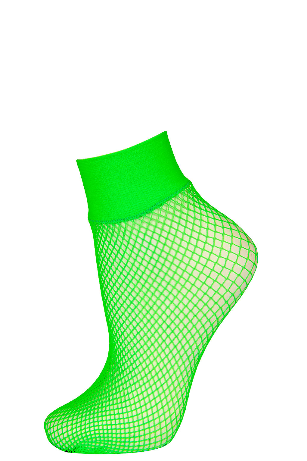 neon fishnet socks