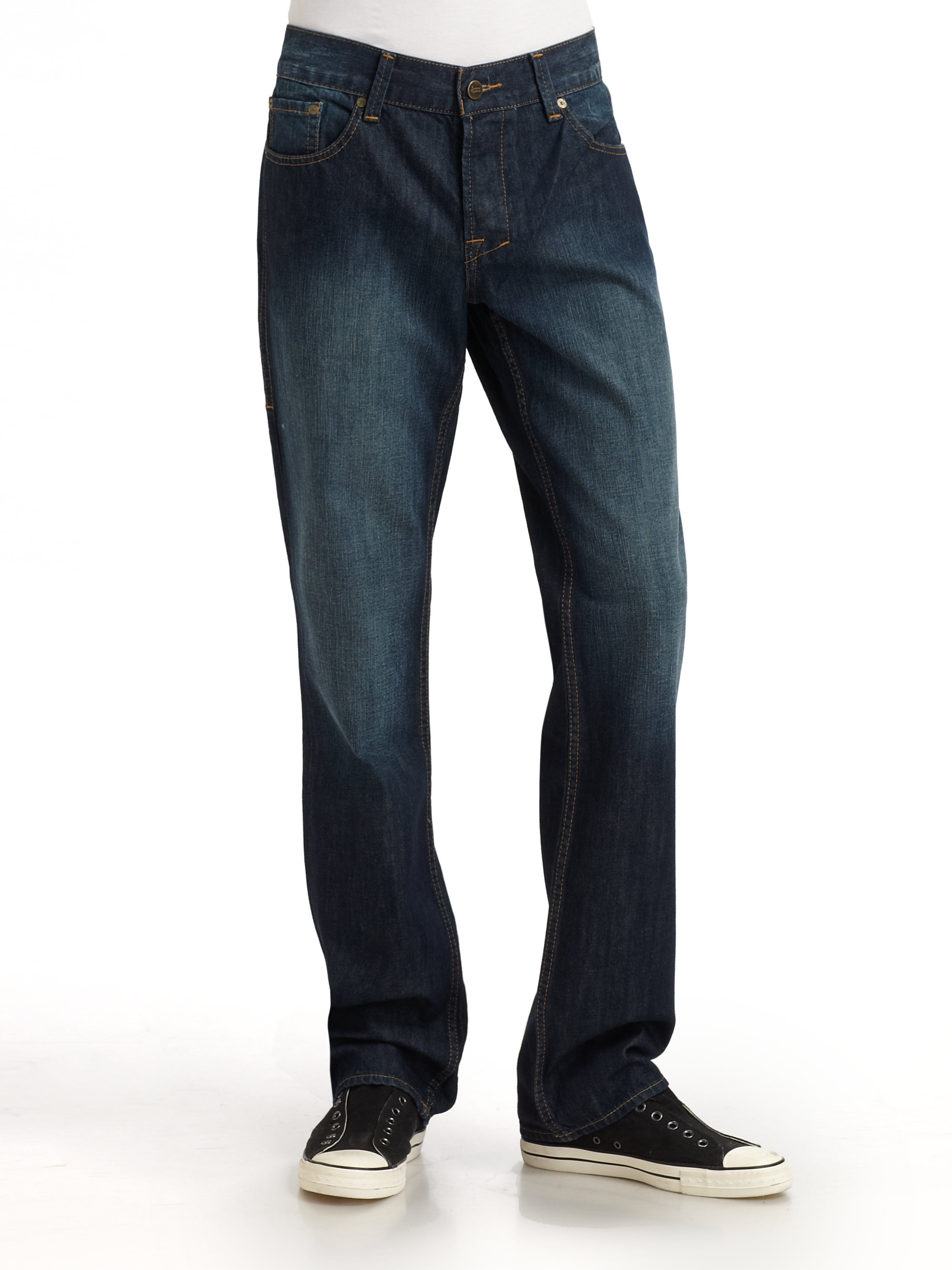 William rast Jackson Slim Fit Jeans in Blue for Men | Lyst