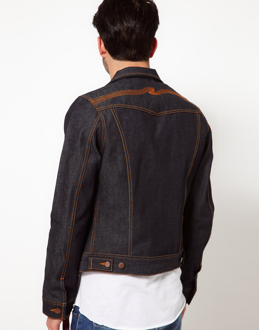 Nudie Jeans Denim Jacket Conny Dry Organic in Blue for Men | Lyst
