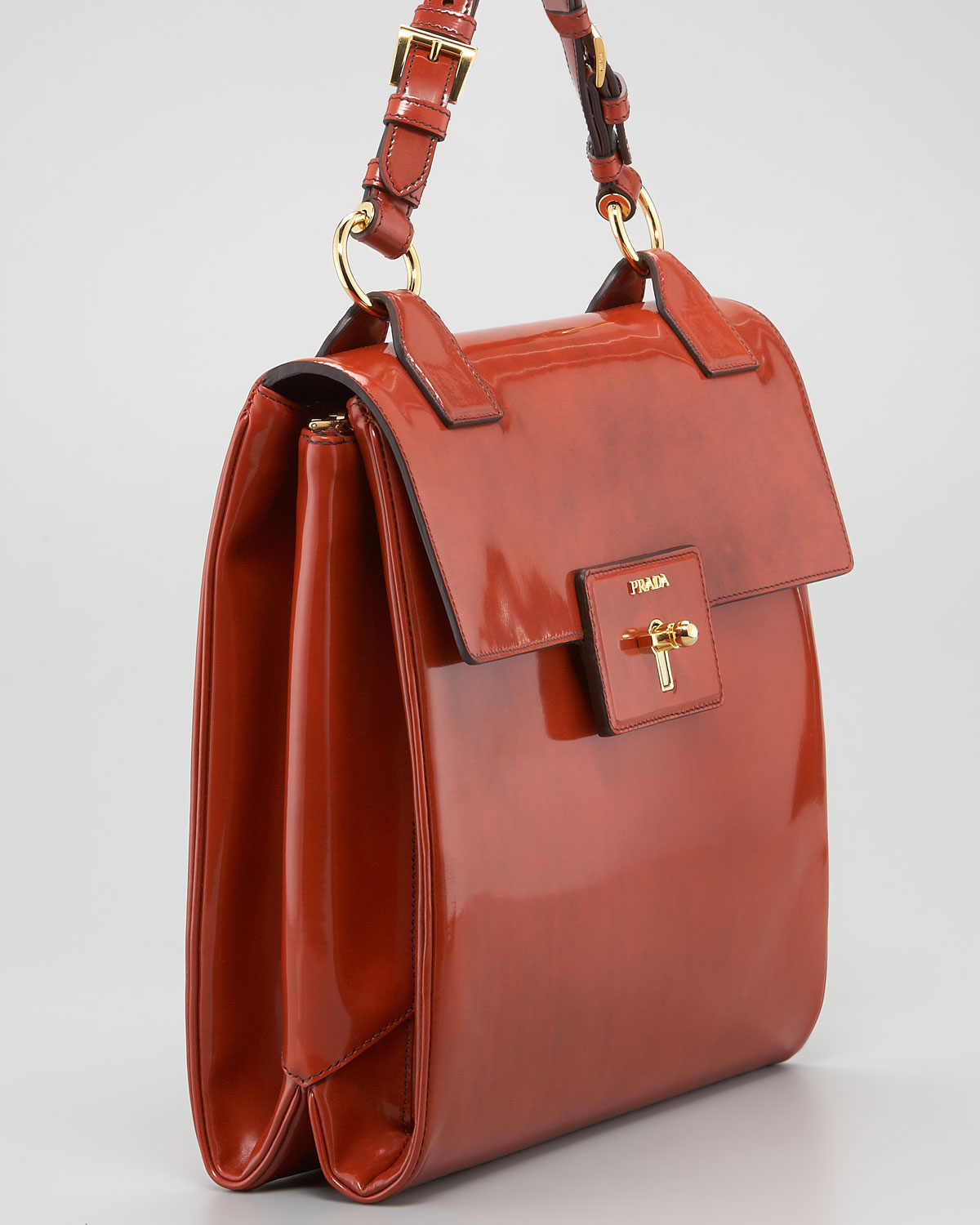 prada handbag discount - Prada Spazzolato Top Handle Bag in Orange (orange smoke) | Lyst prada handbag discount - Prada Spazzolato Top Handle Bag in Orange (orange smoke) | Lyst