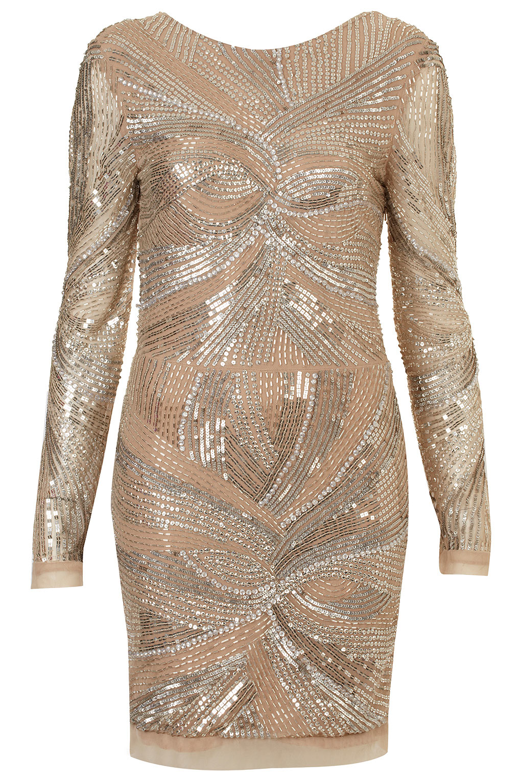 topshop embellished dress