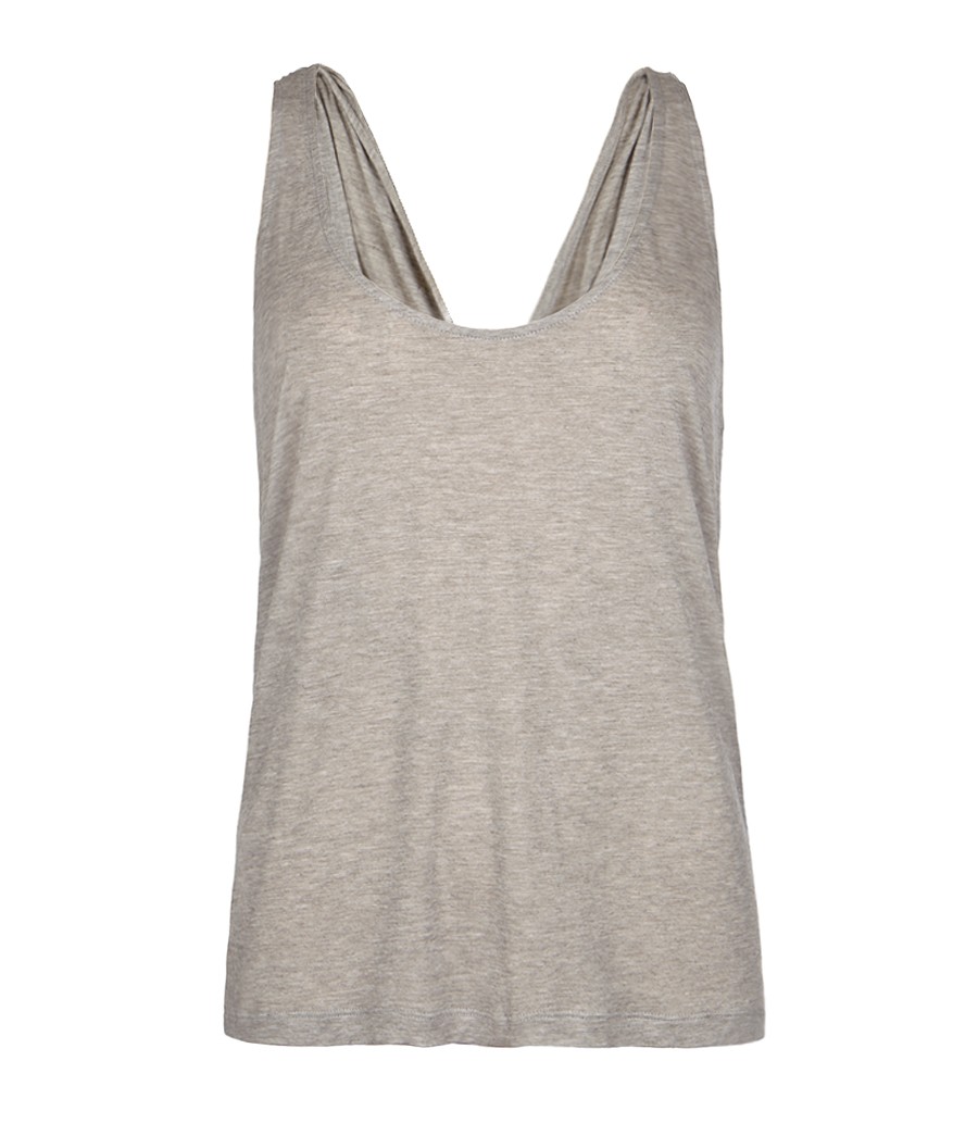Lyst - Allsaints Hume Top in Gray