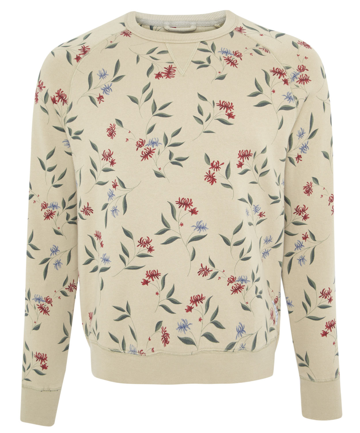 mens floral jumper
